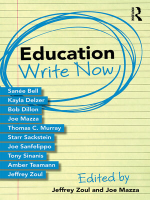 cover image of Education Write Now